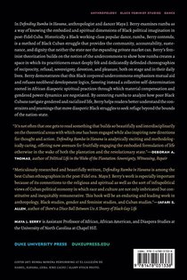 Defending Rumba in Havana achterzijde