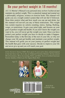 A U S Marine's Manual for Perfect Weight achterzijde