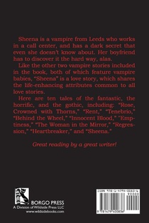 Sheena and Other Gothic Tales achterzijde