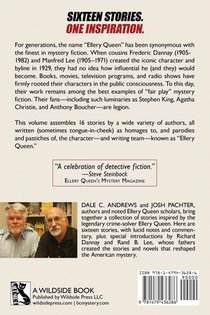 The Misadventures of Ellery Queen achterzijde