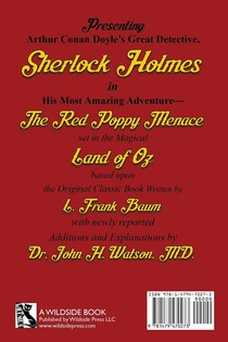 Sherlock Holmes in Oz achterzijde