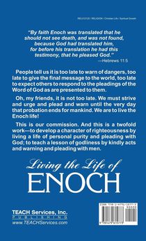 Living the Life of Enoch achterzijde