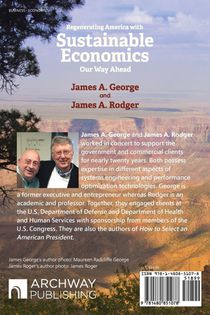 Regenerating America with Sustainable Economics achterzijde