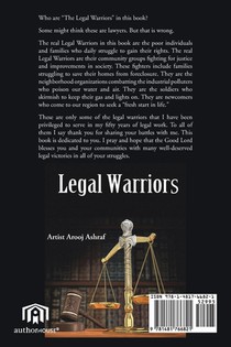 The Legal Warriors achterzijde