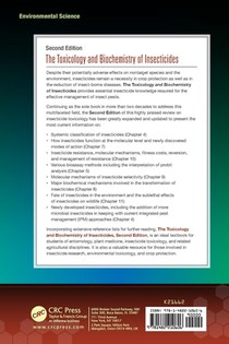 The Toxicology and Biochemistry of Insecticides achterzijde