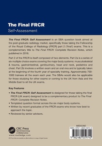 The Final FRCR achterzijde