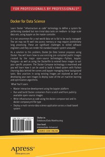Docker for Data Science achterzijde