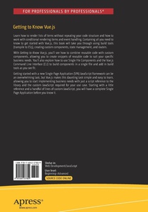 Getting to Know Vue.js achterzijde