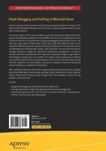 Cloud Debugging and Profiling in Microsoft Azure achterzijde