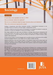 Sociology: A Contemporary South African Intro achterzijde