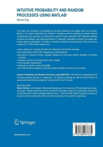 Intuitive Probability and Random Processes using MATLAB® achterzijde