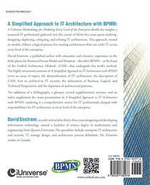 A Simplified Approach to IT Architecture with BPMN achterzijde