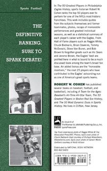 The 50 Greatest Players in Philadelphia Eagles History achterzijde