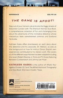 The Sherlock Holmes Quiz Book achterzijde