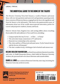 The Princeton University Trivia Book achterzijde
