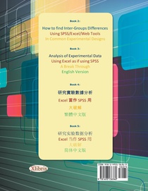 How to Find Inter-Groups Differences Using SPSS/Excel/Web Tools in Common Experimental Designs achterzijde