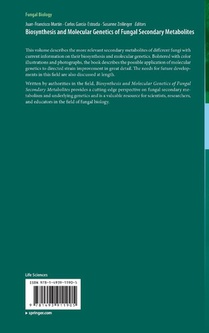 Biosynthesis and Molecular Genetics of Fungal Secondary Metabolites achterzijde