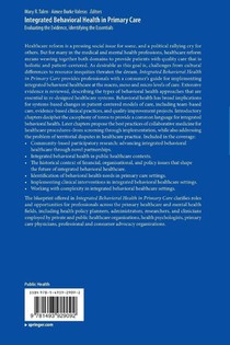 Integrated Behavioral Health in Primary Care achterzijde