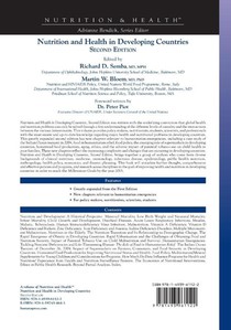 Nutrition and Health in Developing Countries achterzijde