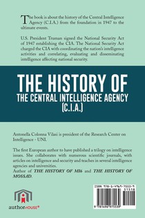 The History of the Central Intelligence Agency (C.I.A.) achterzijde