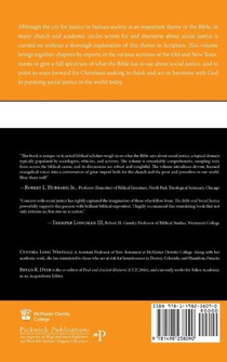 The Bible and Social Justice achterzijde