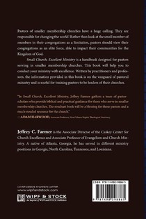 Small Church, Excellent Ministry achterzijde