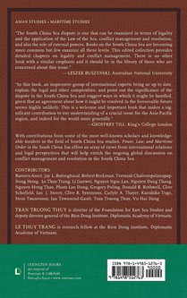 Power, Law, and Maritime Order in the South China Sea achterzijde