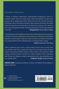 Chinese vs. Western Perspectives achterzijde