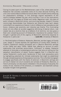 The Eroticization of Distance achterzijde