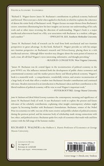 James M. Buchanan and Liberal Political Economy achterzijde