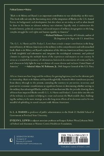 Blacks in the Military and Beyond achterzijde