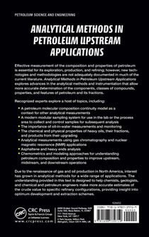 Analytical Methods in Petroleum Upstream Applications achterzijde