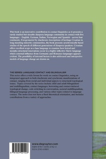 Diaspora Language Contact achterzijde