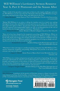 Will Willimon's : Year A Part 2 achterzijde