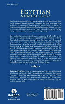 Egyptian Numerology achterzijde