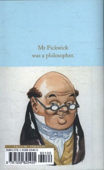 The Pickwick Papers achterzijde