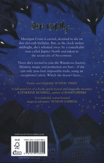 Nevermoor: The Trials of Morrigan Crow achterzijde