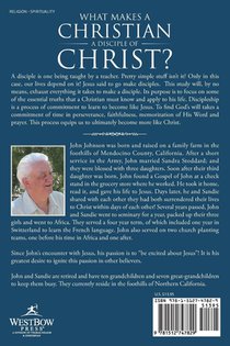 What Makes a Christian a Disciple of Christ? achterzijde