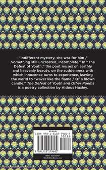 The Defeat of Youth and Other Poems achterzijde
