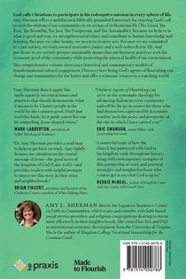 Agents of Flourishing – Pursuing Shalom in Every Corner of Society achterzijde