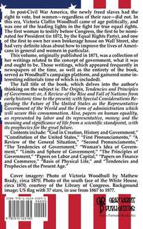 The Origin, Tendencies and Principles of Government achterzijde