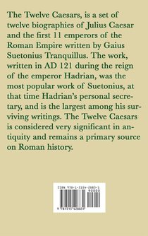 The Lives of the Twelve Caesars -Vespasian, Titus & Domitian- achterzijde