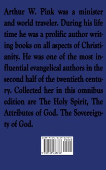 The Wisdom of Arthur W. Pink Vol I achterzijde