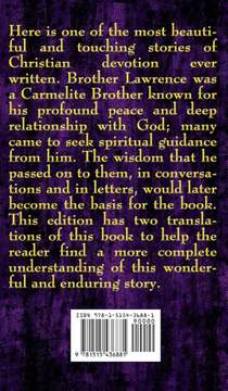 The Practice of the Presence of God achterzijde