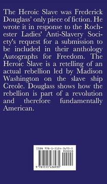 The Heroic Slave (an African American Heritage Book) achterzijde