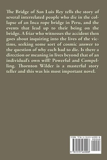 The Bridge of San Luis Rey achterzijde