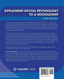 Explaining Social Psychology to a Sociologist achterzijde