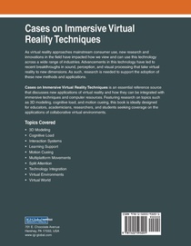 Cases on Immersive Virtual Reality Techniques achterzijde
