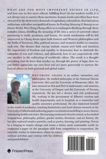 Finding Meaning and Beauty in an Idiotic World achterzijde