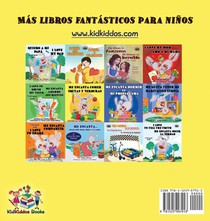 I Love to Eat Fruits and Vegetables (Spanish language edition) achterzijde